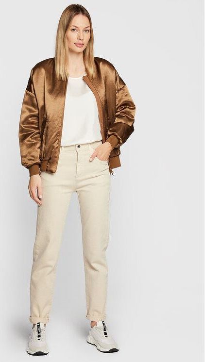 Max Mara Leisure Kurtka bomber Sierra 34860426 Brązowy