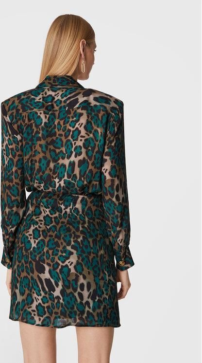 Pinko Sukienka codzienna Alix 1G181B A097 Zielony Regular