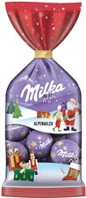 Zdjęcie Milka Kulki Świąteczne Mleko Alpejskie 100g - Luboń