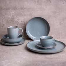 Zdjęcie Ambition Komplet Obiadowy Craft 42El. Niebieski (60476) - Barczewo