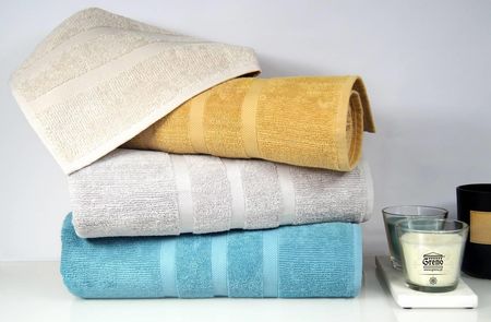 Greno Ręcznik Bawełniany Only You Aqua 50X90 - zdjęcie 4