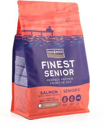 Fish4Dogs Finest Senior Salmon Małe Rasy 6Kg