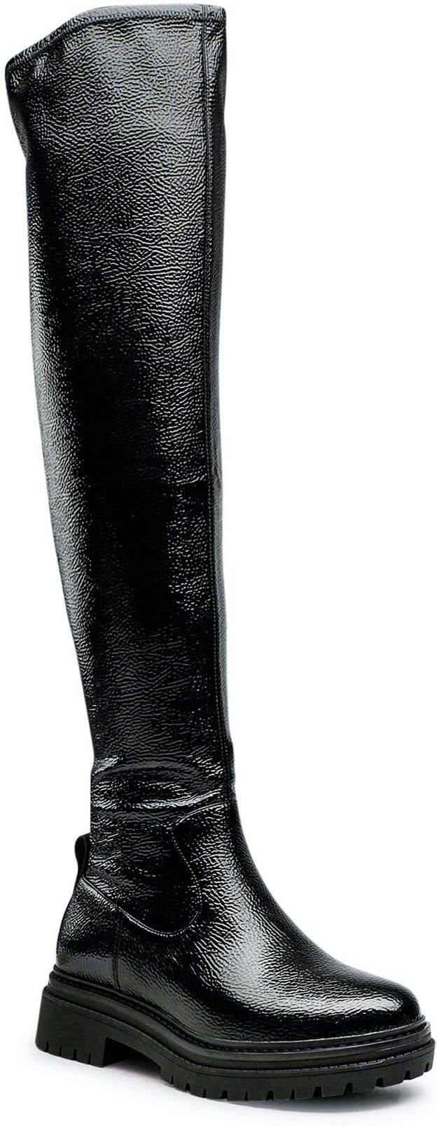 Cyrus MICHAEL Michael Kors Botki Cyrus Zip Bootie 40F2CYME6L Czarny