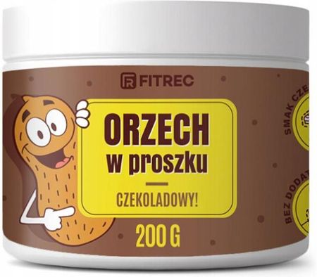 Fitrec Masło Orzechowe W Proszku Czekolada 200g