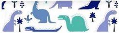 Dinozaury Ochraniacz Na Pałąk Do Wózka Bawełna + Minky - Ochraniacze do łóżeczka