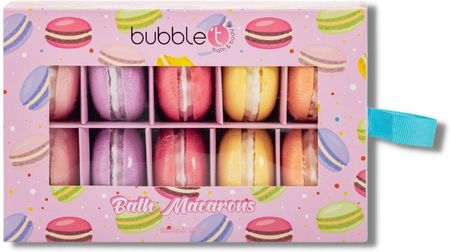 Bubble T Zestaw kul do kąpieli Macarons 10x50g