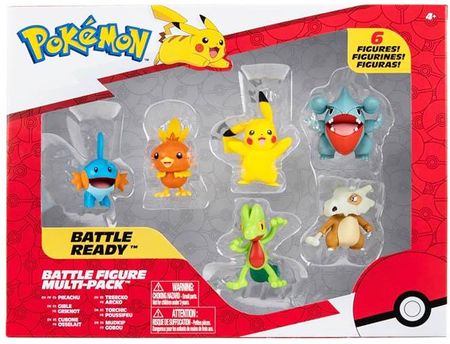 6 Minifigurek Pokemon / Battle Figure Multi-Pack