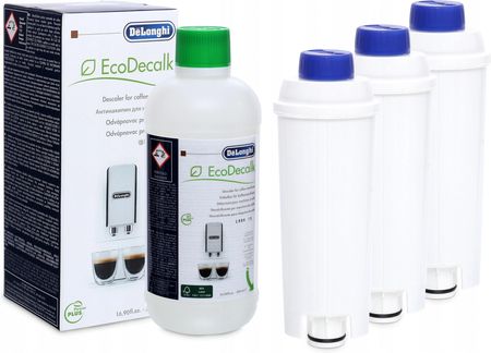 Delonghi Odkamieniacz Ecodecalk 500Ml + 3 Filtry DLSC500
