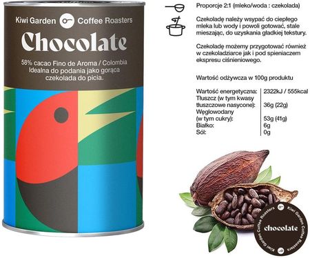 Kiwi_Garden Czekolada Do Picia 200g - zdjęcie 4