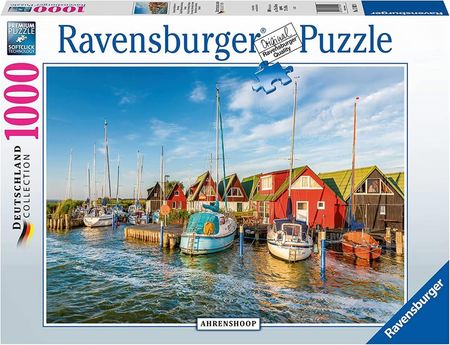 Ravensburger Puzzle 1000El. Kolorowy Port W Niemczech