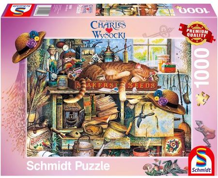 Schmidt Puzzle Remington Ogrodnik Charles Wysocki 1000El.