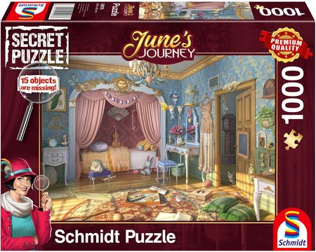 Schmidt Pq Secret Puzzle 1000El. June'S Journey Sypialnia