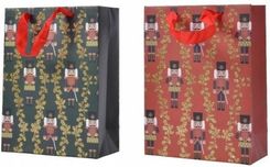 Zdjęcie Torebka prezentowa świąteczna dziadek do orzechów 32 cm - Pilica