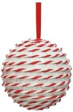 Zdjęcie Bombka na choinkę nietłukąca zdobiona 10 cm - Chęciny