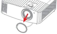 Optoma 51.7G603H001 Osłona Obiektywu Projektora Uhd55