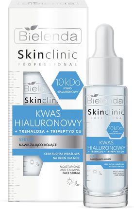 Bielenda Skin Clinic Professional Kwas Hialuronowy Serum Nawilżająco Kojące 30 ml