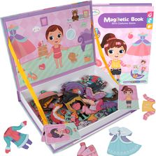 Zdjęcie Malplay Układanka Magnetyczna Puzzle Ubieranie Dziewczynki - Pniewy