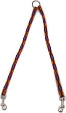 Alizoo Dwójnik Rozdzielacz Smyczy Romb 10Mm/40Cm Czerwony