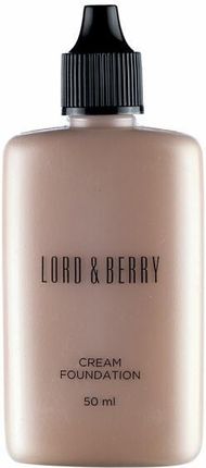 Kremowy Podkład Do Twarzy Lord & Berry Cream Foundation Fluid Foundation #8617 Fair Ivory