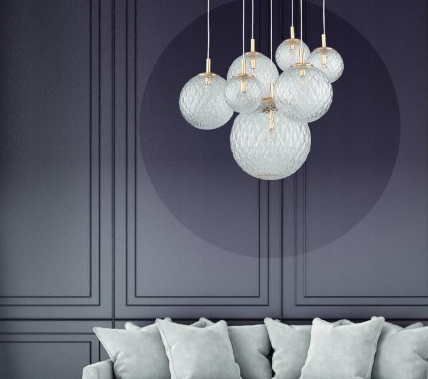 TK LIGHTING CADIX D21 LAMPA WISZĄCA 1-PUNKTOWA ZŁOTA 4609