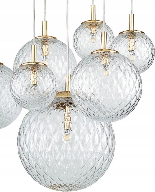 TK LIGHTING CADIX D21 LAMPA WISZĄCA 1-PUNKTOWA ZŁOTA 4609