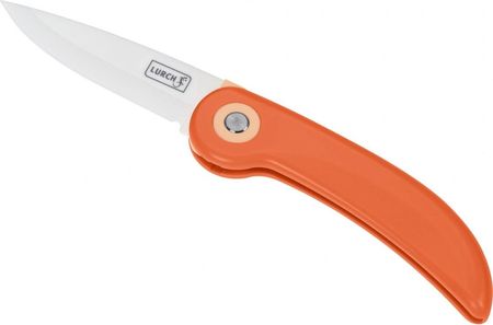 Składany nóż piknikowy, ceramiczny, 19 cm, pomarańczowy Lurch