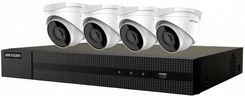 Zdjęcie HIKVISION ZESTAW MONITORINGU Z 4 KAMERAMI IP I REJESTRATOREM - Wilamowice