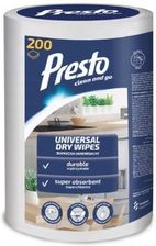 Zdjęcie PRESTO Ściereczki suche uniwersalne ROLKA 200szt. - Namysłów