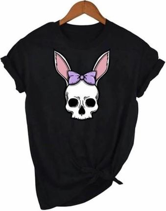 koszulka z królikiem czaszka