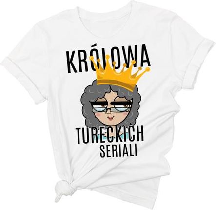 koszulka dla babci lubiącej tureckie seriale