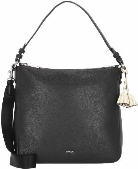 Joop! Chiara 2.0 Marla Shopper Borsa In Pelle Nera, Elegante E Spaziosa Per La Città