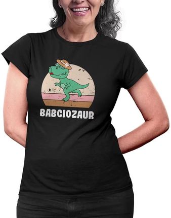 Babciozaur - damska koszulka na prezent dla babci