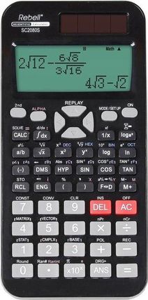 Rebell Kalkulator Naukowy Wyświetlacz Lcd (Re-Sc2080S)