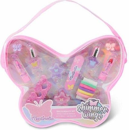 Martinelia Zestaw Do Makijażu Dla Dzieci Shimmer Wings Butterfly Bag 16El.