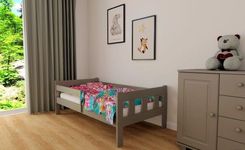 Zdjęcie Łóżko Sosnowe Gucio 80X180 Szare - Kraków