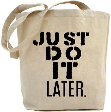 Time For Fashion Shopper Just Do It Later