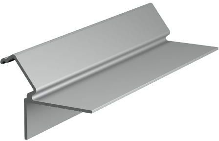 Profil aluminiowy LED GLOW12 DOWN anodowany z kloszem - 3mb