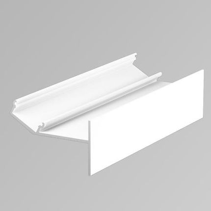 Profil aluminiowy LED GLOW12 UP biały malowany z kloszem - 3mb