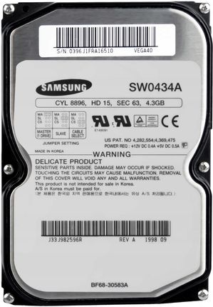 Samsung SpinPoint 4.3GB SW0434A