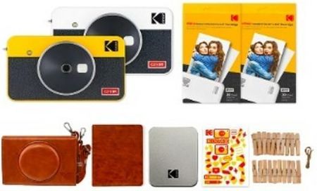 Kodak Mini Shot 2 żółty zestaw prezentowy