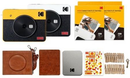 Kodak Mini Shot 3 żółty zestaw prezentowy