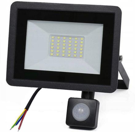 Halogen Naświetlacz Led Czujnik Ruchu 50W Ip65