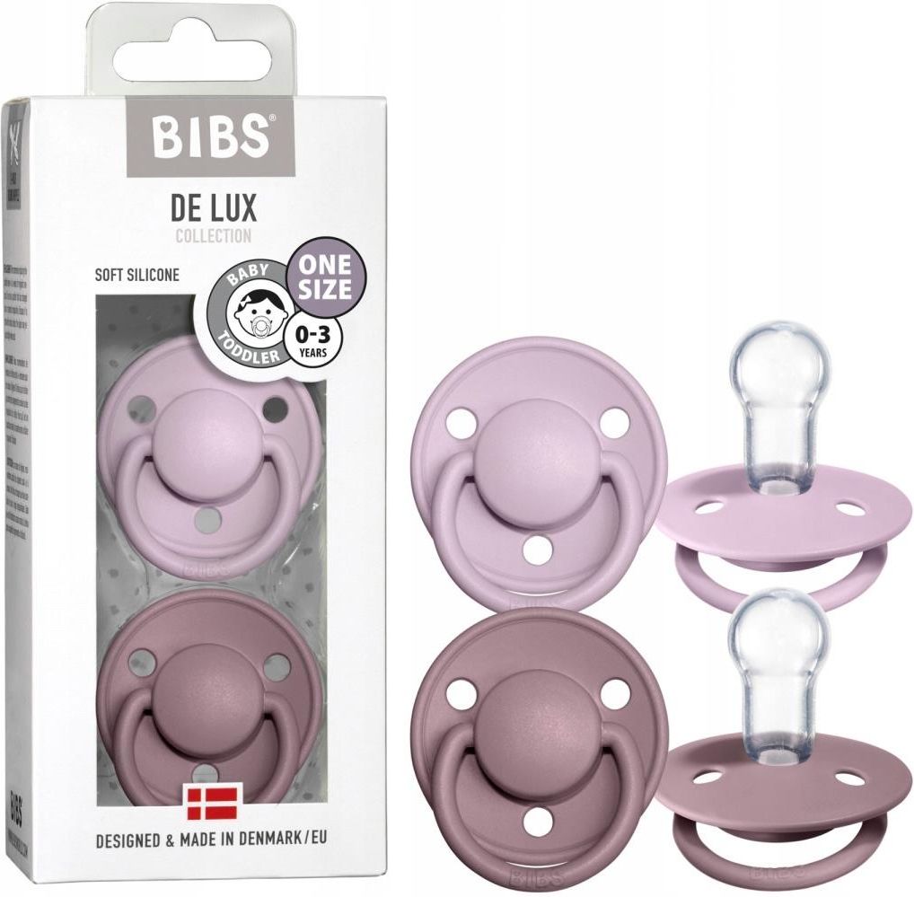 Bibs De Lux Silikonowy Smoczek 036 2Szt. Ceny i opinie Ceneo.pl