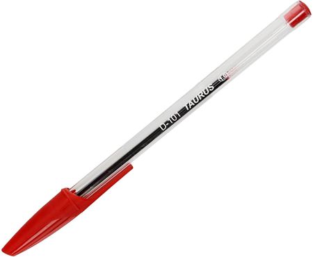 Taurus Długopis 1Mm Czerwony D 101