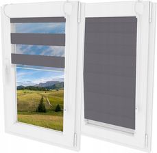 Oslonaokna Roleta Dzień Noc 117X150 W Kasecie Kolory Napinacz 12701485747