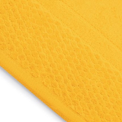 Ręcznik Kąpielowy Bawełniany Żółty Marum 50X90 Cm 120011156