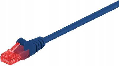 MICROCONNECT U/UTP CAT6 0,25M BLUE PVC NIEBIESKI (BUTP60025B)