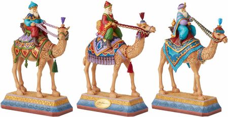 Jim Shore Orszak Trzech Króli Three Kings Collectors Edition 6006707 Szopka Figurki 44,5Cm Figurka Ozdoba Świąteczna 961