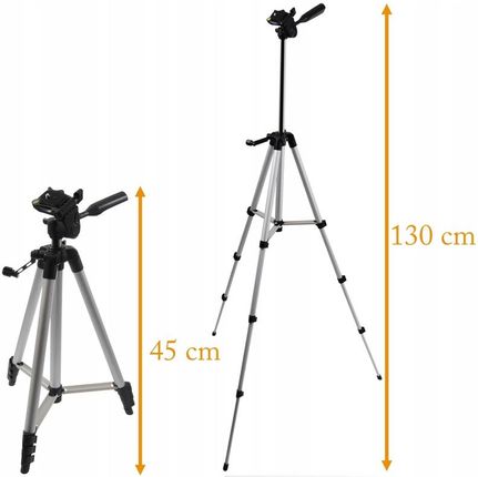 E-Trade Statyw Fotograficzny Mobilny Lekki 45-130 Cm W325 - zdjęcie 3