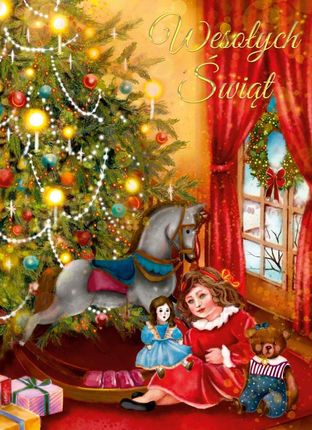 Karnet Bożonarodzeniowy B6 Choinka Z Zabawkami 99906929810